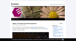Desktop Screenshot of evolware.org